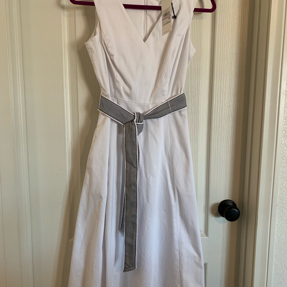 Calvin Klein Size 6 Color White with Belt